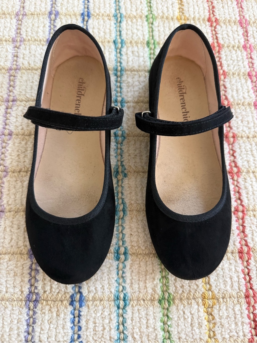 Childrenchic / Marjen Girls Black Mary Jane Dress Shoes - Size 3